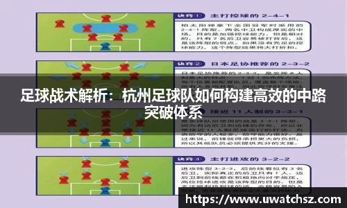 足球战术解析：杭州足球队如何构建高效的中路突破体系