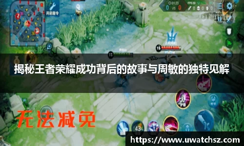 揭秘王者荣耀成功背后的故事与周敏的独特见解