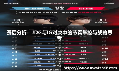 赛后分析：JDG与IG对决中的节奏掌控与战略思考